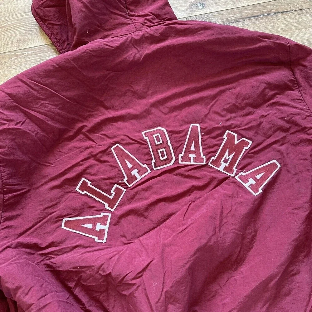 Vintage Alabama Jacket Mens L Crimson Tide Gem‎ Sportswear 90s 80s Puffer